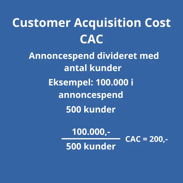 Customer Acquisition Cost CAC udregning