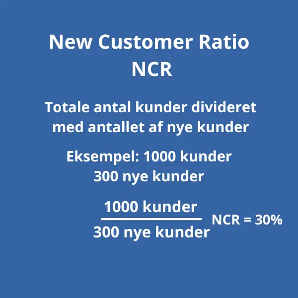 New customer ratio NCR udregning